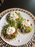 Traditional Mexican Sopes - 12 pieces