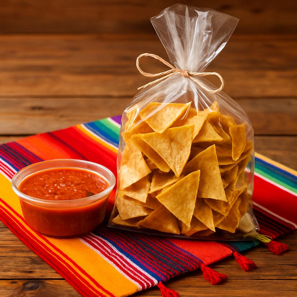 Chile Corn Tortilla Chips 350 g (12.35 oz)