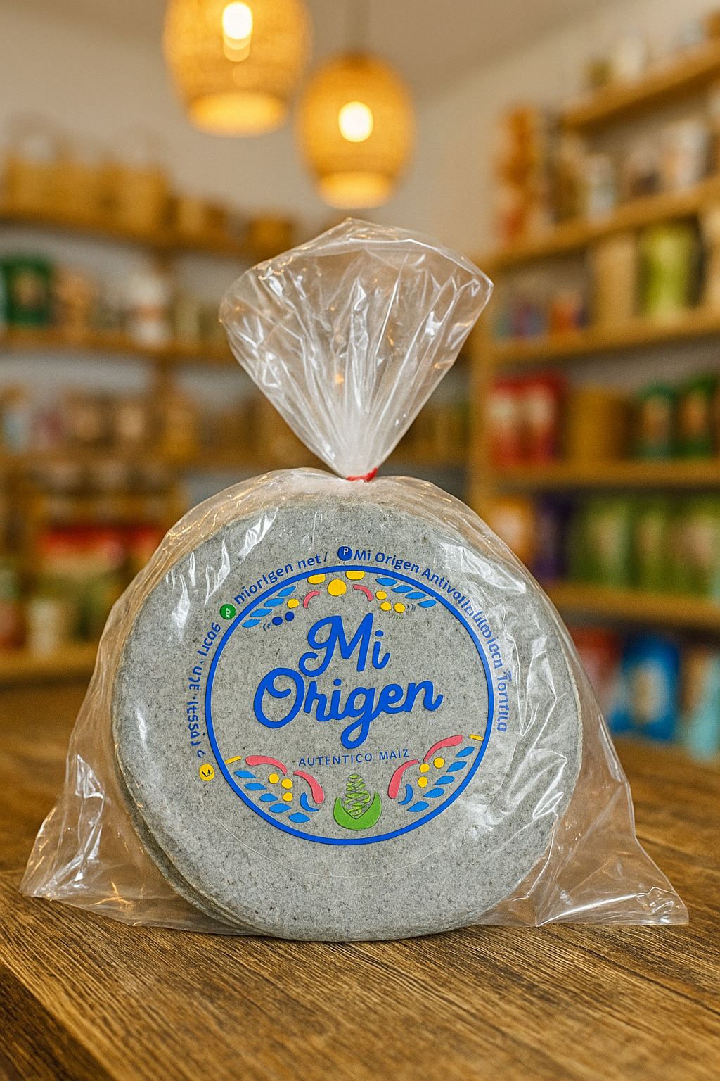 Tortillas de Maiz Mexicano Azul